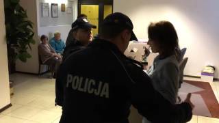 Wadowice Policja zatrzymuje blogerkę [upl. by Yelah]