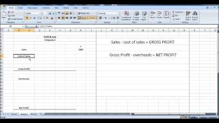 Free Online Bookkeeping Course 10  Profit and Loss Statement [upl. by Kora]