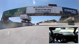 Laguna Seca Chase Cam  S2000 M2C [upl. by Gwenn]