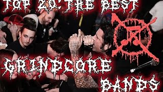 Top 20 The Best GRINDCORE Bands [upl. by Walford520]