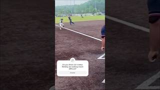 Smeltzer Pokes it to 3rd DoublePlay or 2 RBI Error littleleague mlb jomboy baseball rain [upl. by Sadiras]