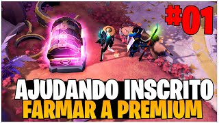 PRIMEIRO EPISÓDIO AJUDANDO MEU INSCRITO FARMAR A PREMIUM 01  Albion Online [upl. by Latsyrk]