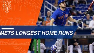 Statcast Travis dArnaud headlines the Mets longest 2017 home runs [upl. by Nylloc]