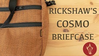 Bag Review Rickshaws Cosmo Briefcase [upl. by Ensign379]