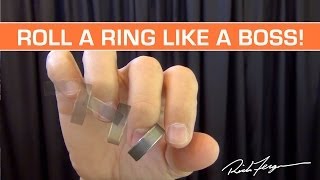 HOW TO ROLL A RING Across Fingers LIKE A BADASS [upl. by Casady314]