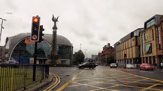 Rainy Day Drive Through Newcastle Upon Tyne  Cozy Vibes [upl. by Janessa]