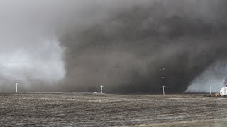 KEOTA IOWA WEDGE TORNADO  March 31 2023 [upl. by Bevus]