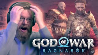 The End  God of War Ragnarök FINALE REACTION  1414 [upl. by Julianne]