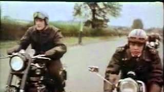 English Motorcycle Race  clip 18136 [upl. by Eelyam]