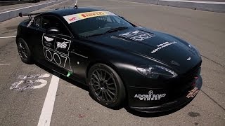 Racing Exotics Like a Gentleman Aston Martins Vantage GT4 Race Car  TUNED [upl. by Gaal]