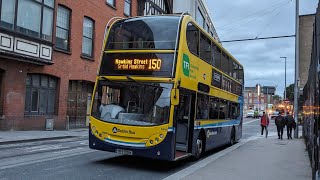 Dublin bus  08D30064  Volvo B9TL ADL Enviro400  EV64  route 150  to Rossmore [upl. by Yahc]