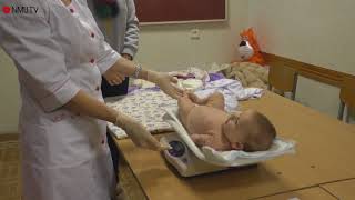 The technique of anthropometric measurements in infants [upl. by Adnilab437]