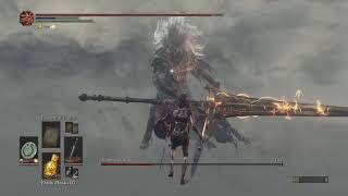 My First No Upgrade Kill On Nameless King Dark Souls 3 [upl. by Pudens979]