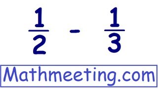 Adding Fractions  different denominators [upl. by Ernaldus378]