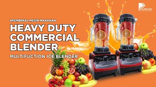 ICE BLENDER HEAVY DUTY BERKELAJUAN TINGGI  HEAVY DUTY COMMERCIAL BLENDER [upl. by Yekcir]