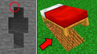 Probé las ENTRADAS SECRETAS Más CLICKBAIT de Minecraft que son REALES [upl. by Rolyab71]