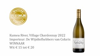 WINNAAR – Witte wijn van € 15 tot € 20  KUMEU RIVER VILLAGE CHARDONNAY 2022 [upl. by Hesta749]