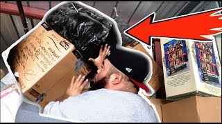 Opening 30 year old boxes from abandoned storage locker [upl. by Kahaleel]