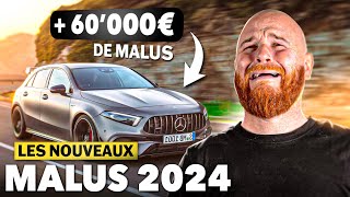 Lautomobile pour les RICHES  Malus 2024 [upl. by Mickelson677]