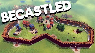 Becastled PC  Sandbox Castle Building Defense [upl. by Katrinka58]