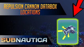 Where to find the Repulsion Cannon in Subnautica UPDATED [upl. by Ermengarde]