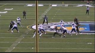 BethuneCookman 2011 Senior DE 49 Ryan Davis Highlight [upl. by Mickey710]