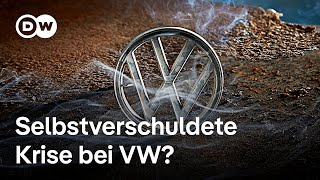 Drohende Werksschließungen und Massenentlassungen Wer ist verantwortlich für die VW Krise [upl. by Milla984]