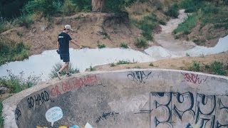 Haciendo Skate en un SKATEPARK ABANDONADO [upl. by Nerol]