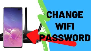 How To Change WiFi Password From Your Smartphone Android [upl. by Halvaard146]