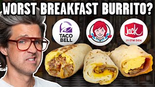 Who Makes The WORST Breakfast Burrito [upl. by Krute974]