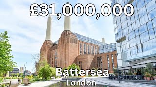 £31000000 Battersea Power Station Penthouse  London Real Estate [upl. by Aymik77]