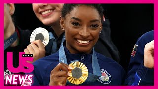 Simone Biles Shuts Down Critics Over Her Hair at the 2024 Olympics [upl. by Atalee]