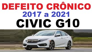 CIVIC G10 automático problema  crônico cuidado Recomendações [upl. by Pyle]