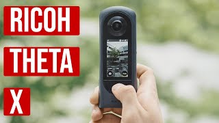 Ricoh Theta X 60MP 360 Camera Full Specs amp Features [upl. by Atiuqam918]