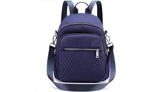 🐉 Travistar Rucksack Damen Umhängetasche 2 In 1 Nylon 🐉 [upl. by Terrell]