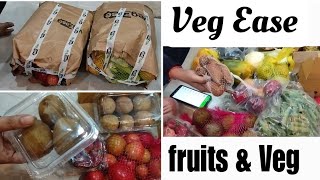 Veg Ease grocery app for fresh fruits and vegetables  Veg Ease aap for online delivery gurugram [upl. by Noivart]