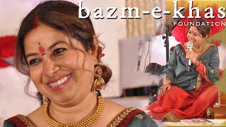 Phir le aaya dil  Rekha Bhardwaj  Bazm e Khas  live baithak [upl. by Aklog]