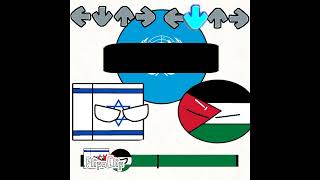 Konflik versi FNF  IB Dennishajinom fnf countryballs freepalestine animation [upl. by Tera206]