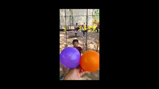 Balloon Popping New Style Done By Adarsh [upl. by Aikehs]