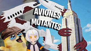 AVIONES MUTANTES Destrozan y infectan la ciudad  ChuyMine REACCIONA a Infected Sky [upl. by Urson]