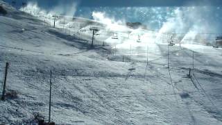 Enneigeurs York aux Menuires images webcam du 07112012 [upl. by Baptist]