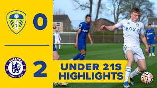 Leeds United U21 02 Chelsea U21  Premier League 2 [upl. by Tor]