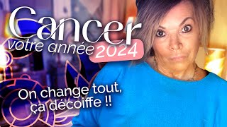 2024 Pour les Cancers ♋️  On change tout  💥💥 Uranus vous décoiffe  💫💨💨 [upl. by Ahseiuqal]