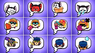 3 New Brawlers Animated Pins [upl. by Aynna]