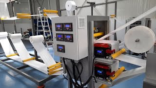 DUCKBILL MASK MACHINE amp PACKAGING LINE [upl. by Atenahs]