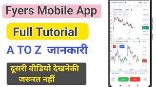 Fyers mobile app kaise use kare  how to use fyers mobile app  fyers demat account [upl. by Sherar]