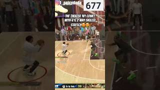 6’6 DEMIGOD TAKEOVER THE 1V1 COURT IN THE THEATER NBA 2K25 nba2k25 nba2k25gameplay nba2k shorts [upl. by Gilud2]