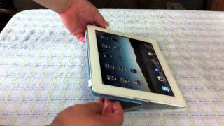 iPad 2  Apple Smart Cover  Alternative Ways To Fold It [upl. by Anailil]