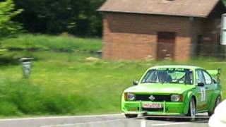 Opel Kadett c coupe Koch Assmann mega sprung [upl. by Olemrac]