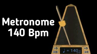 Metronome 140 Bpm [upl. by Eeladnerb]